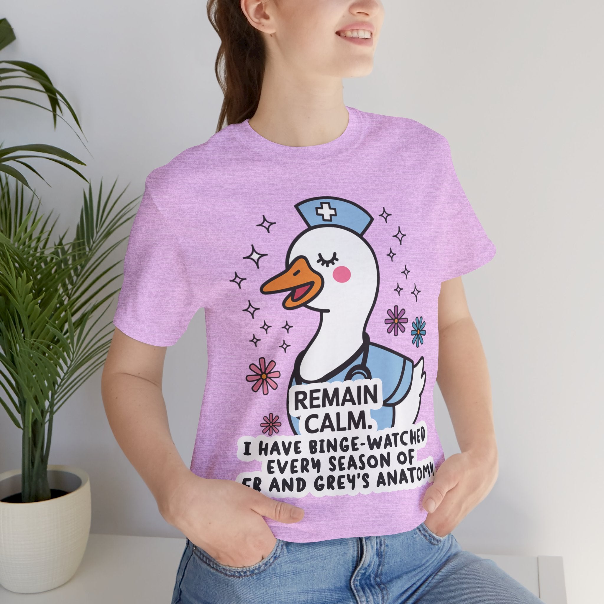 Remain Calm Unisex Short Sleeve