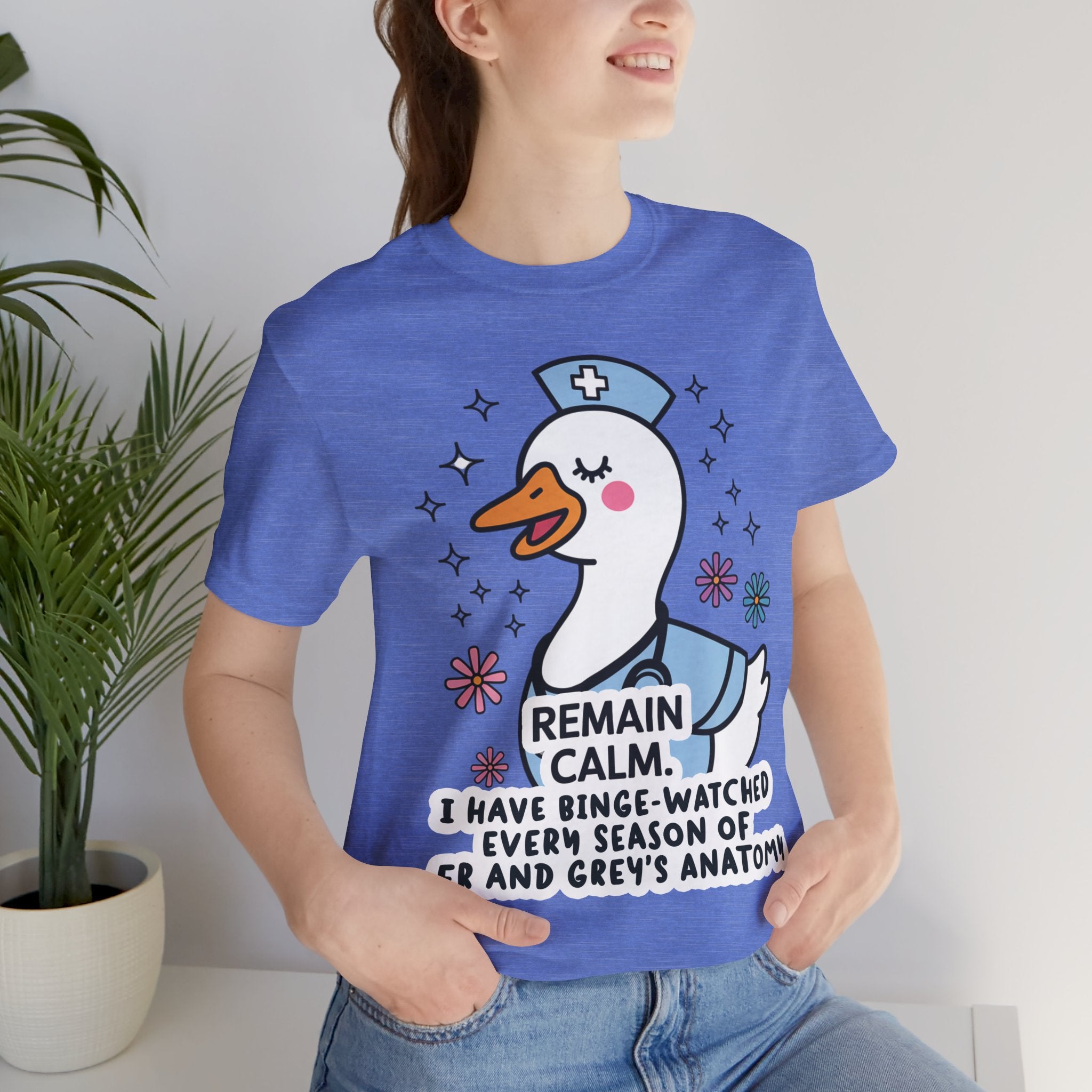 Remain Calm Unisex Short Sleeve