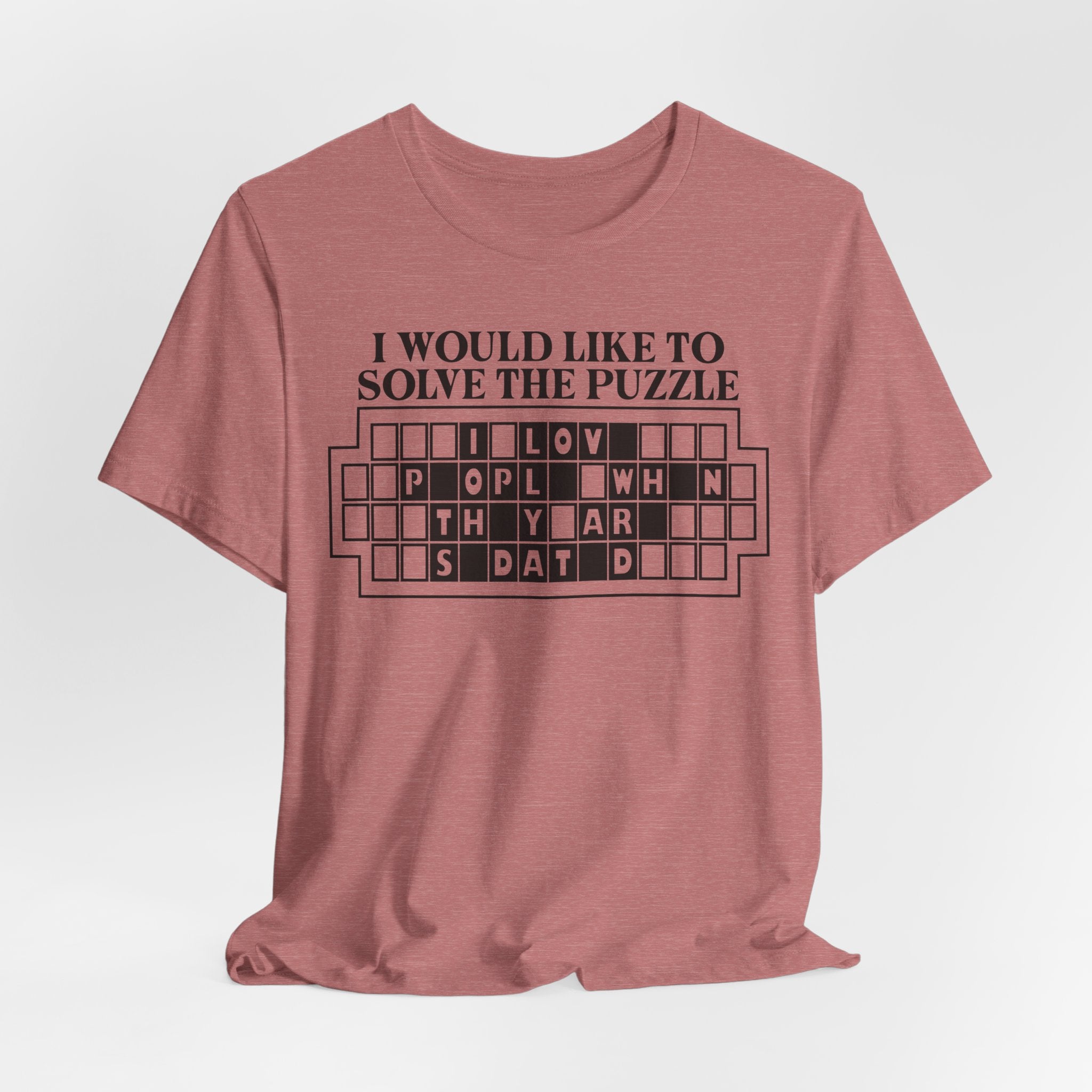 Solve The Puzzle Unisex Short Sleeve
