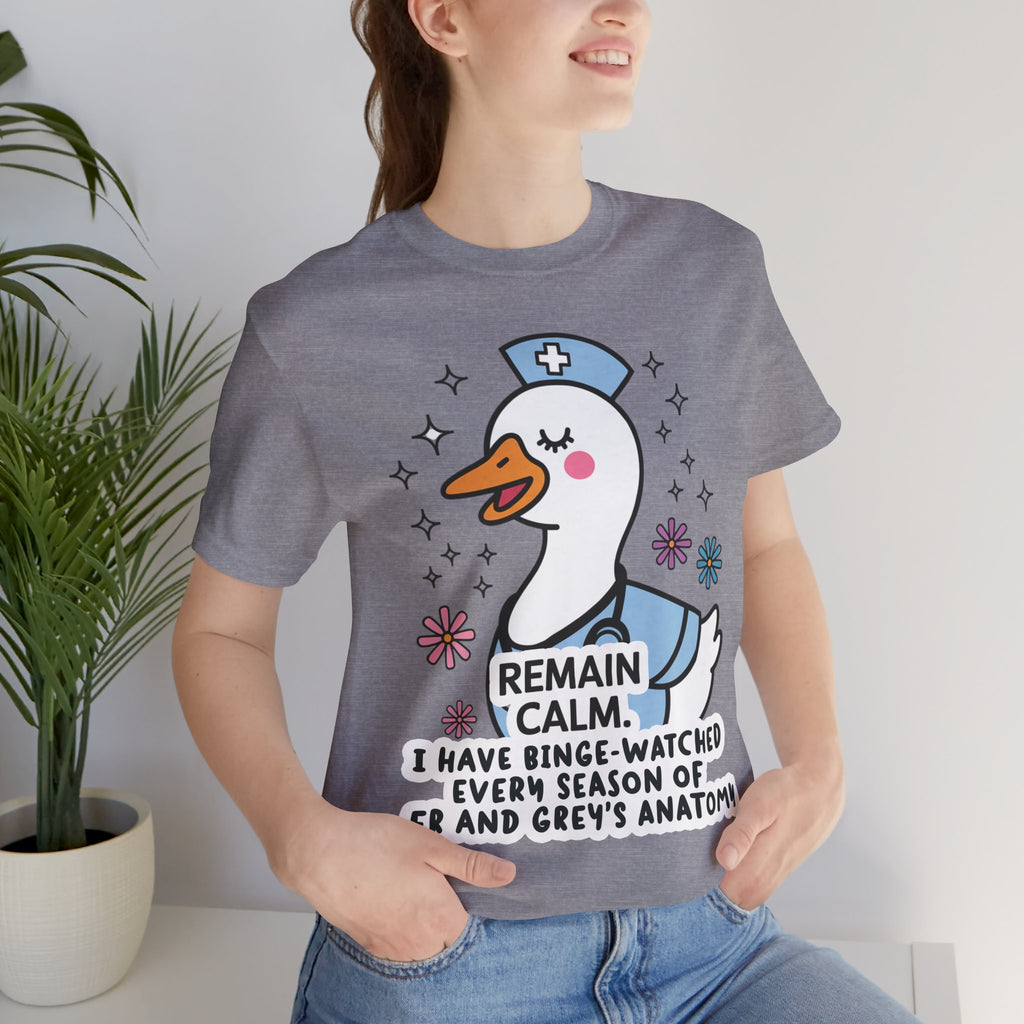 Remain Calm Unisex Short Sleeve