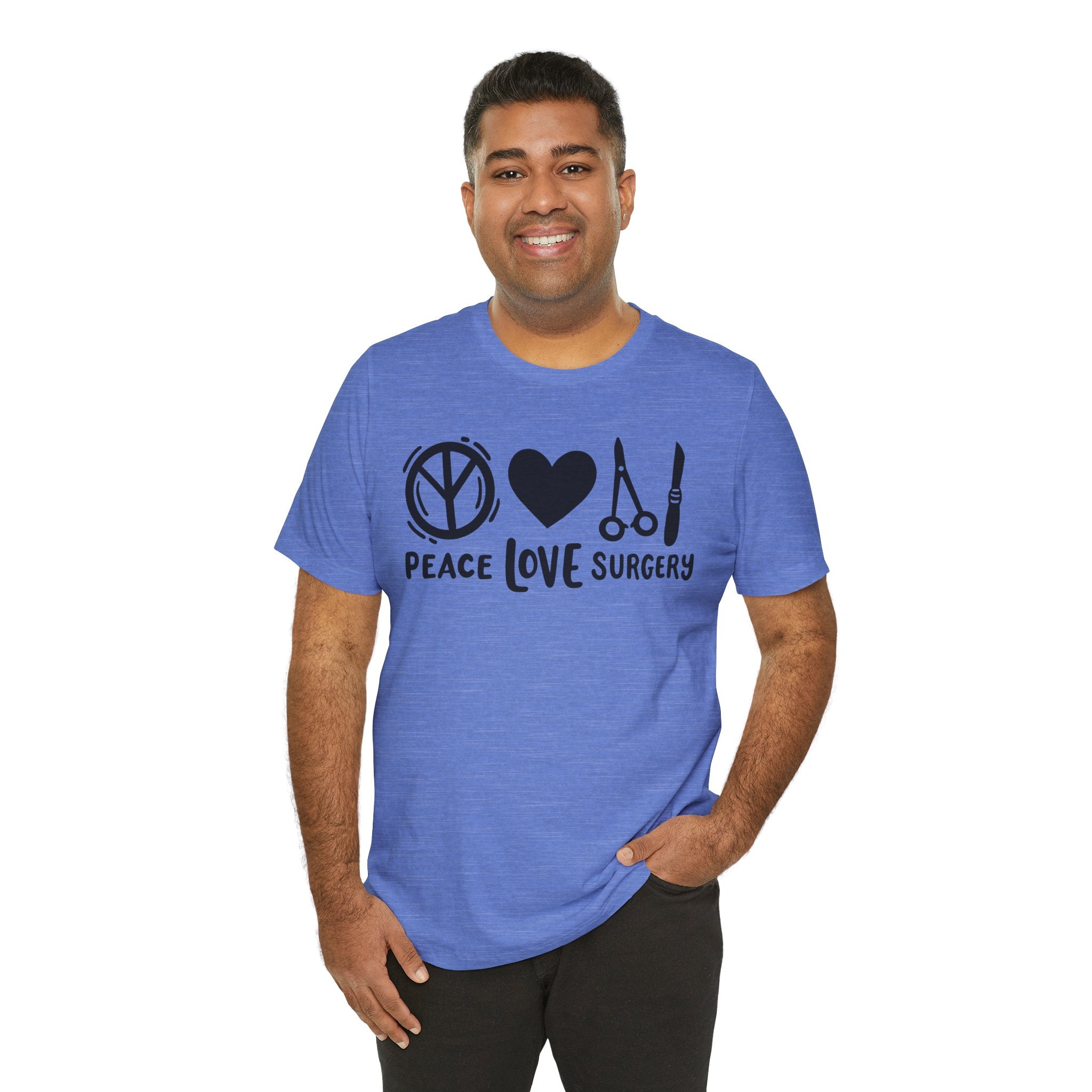 Peace, Love, Surgery Unisex Short Sleeve