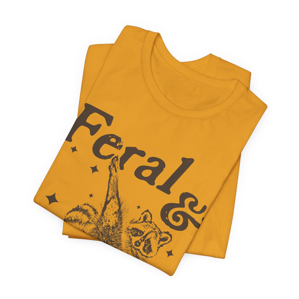 Feral & Sterile Raccoon Tee — Cute Spayed/Neutered Pet Awareness Shirt