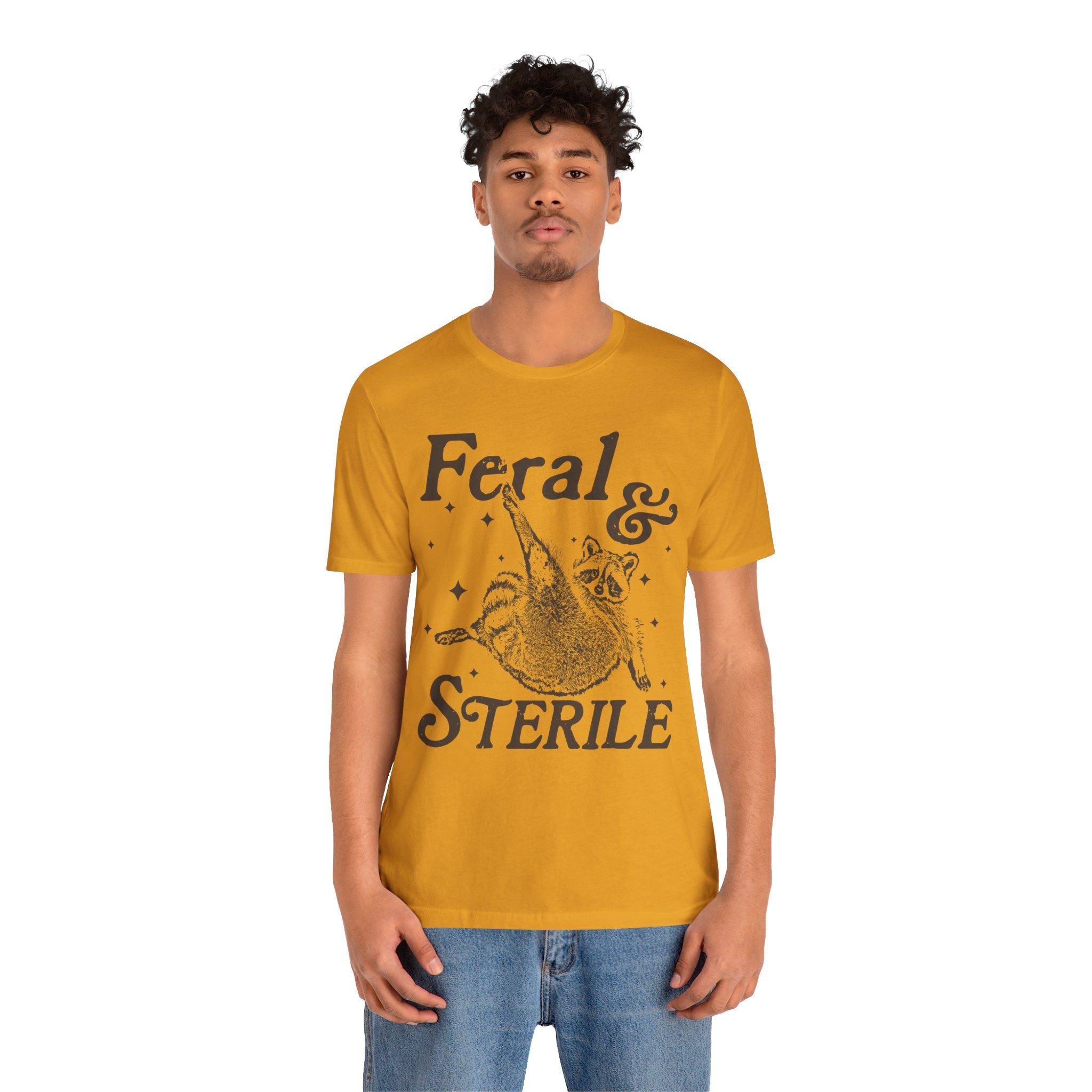 Feral & Sterile Raccoon Tee — Cute Spayed/Neutered Pet Awareness Shirt