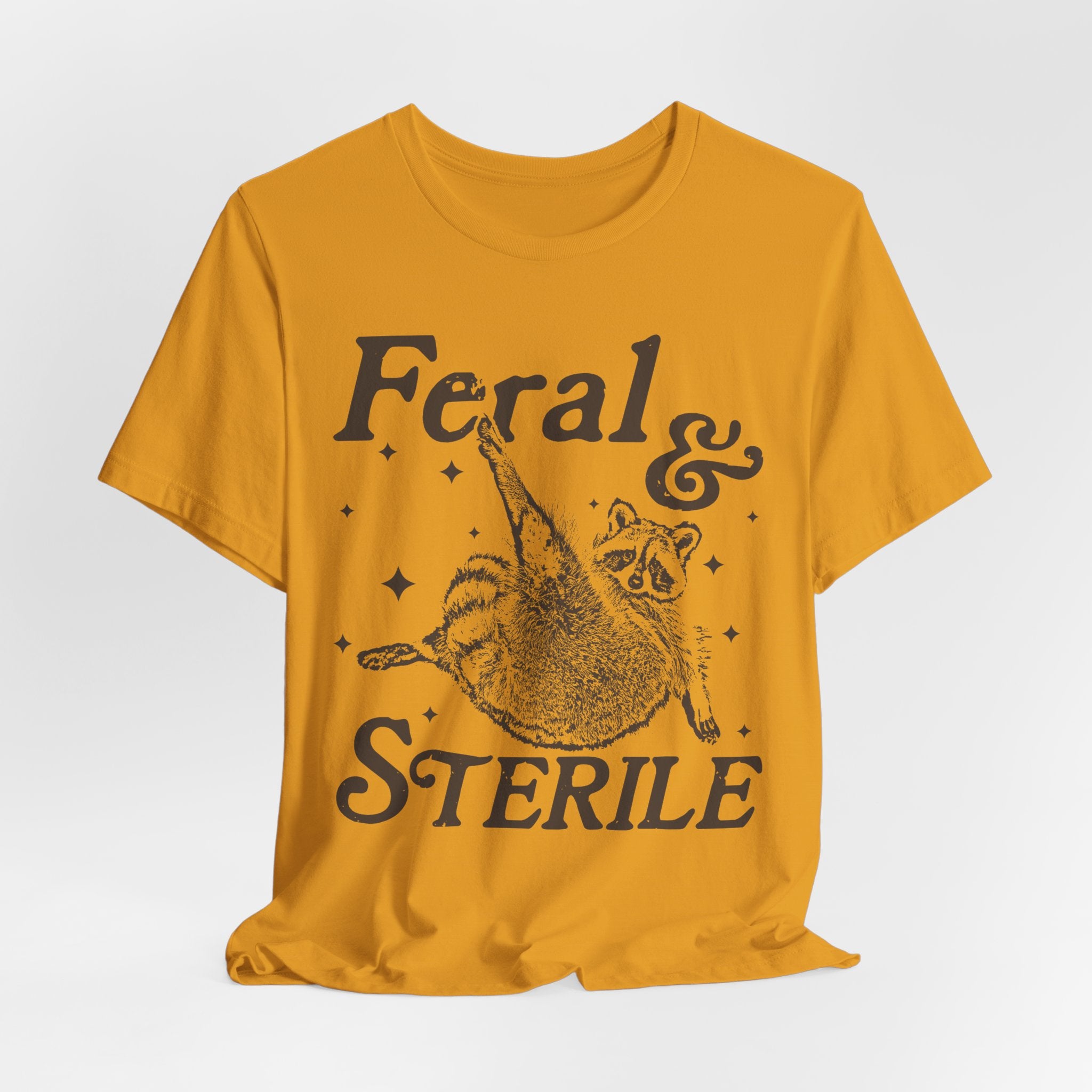 Feral & Sterile Raccoon Tee — Cute Spayed/Neutered Pet Awareness Shirt