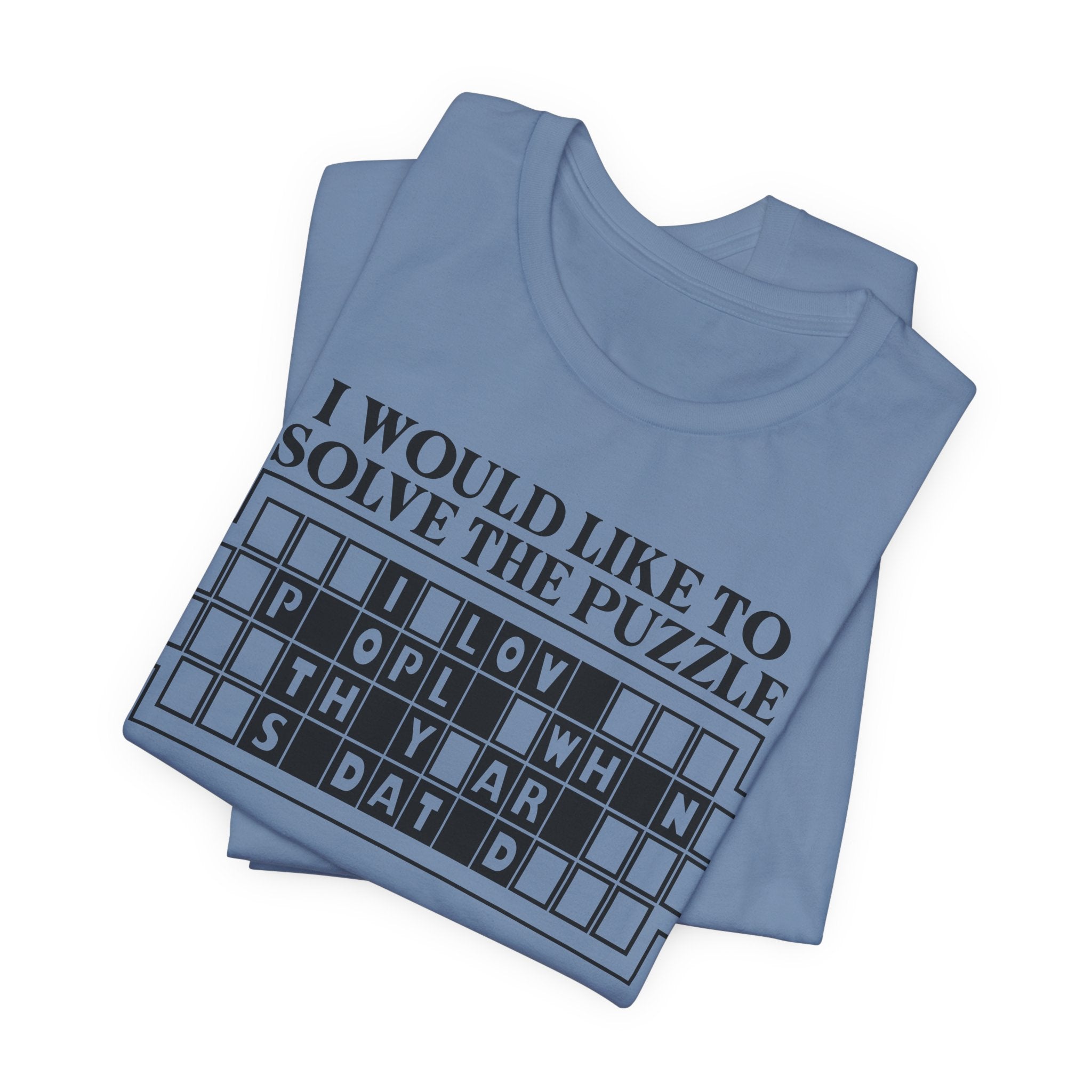 Solve The Puzzle Unisex Short Sleeve