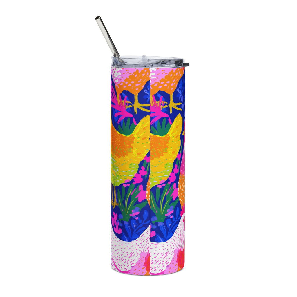 Vibrant Chicken Stainless Steel Tumbler 20oz
