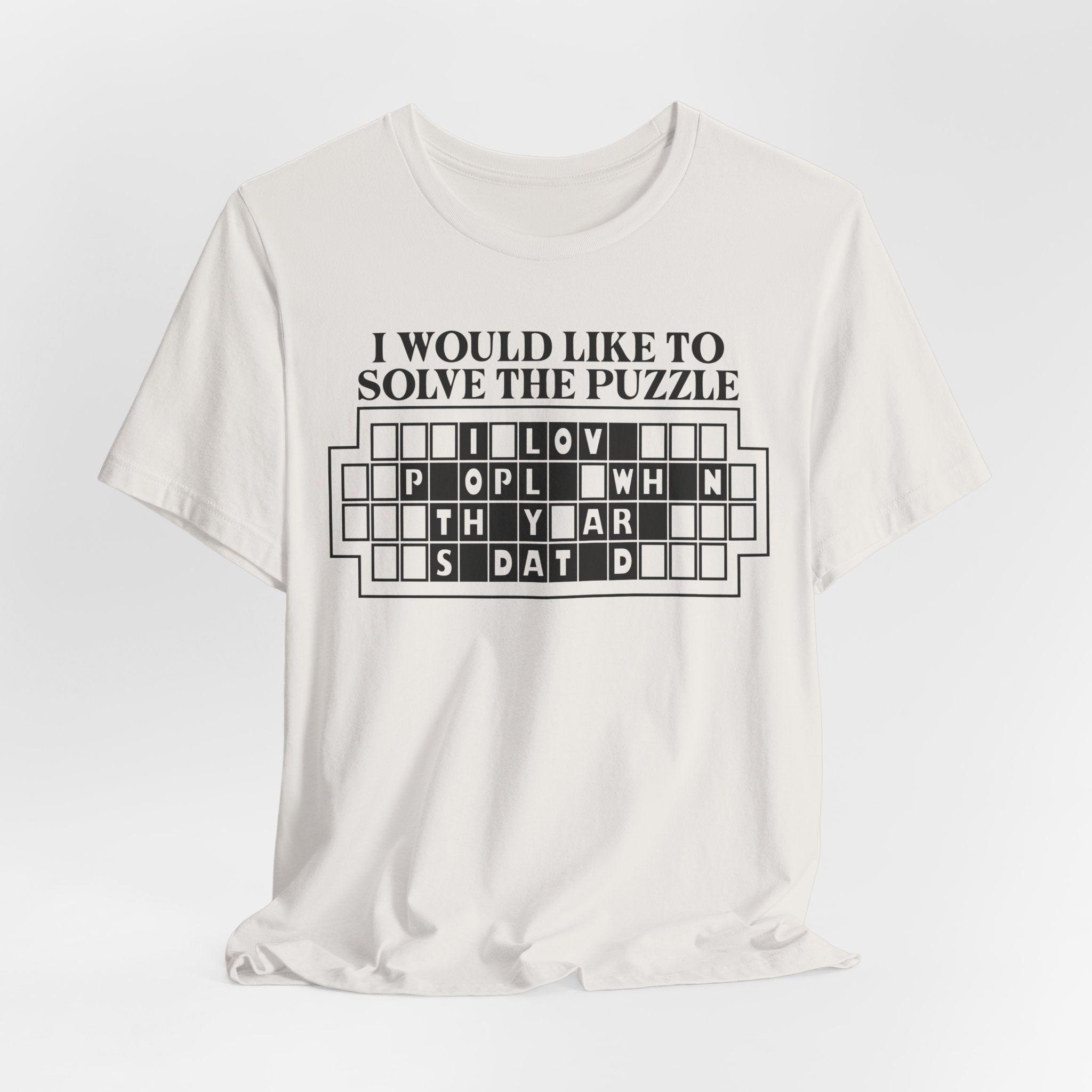 Solve The Puzzle Unisex Short Sleeve