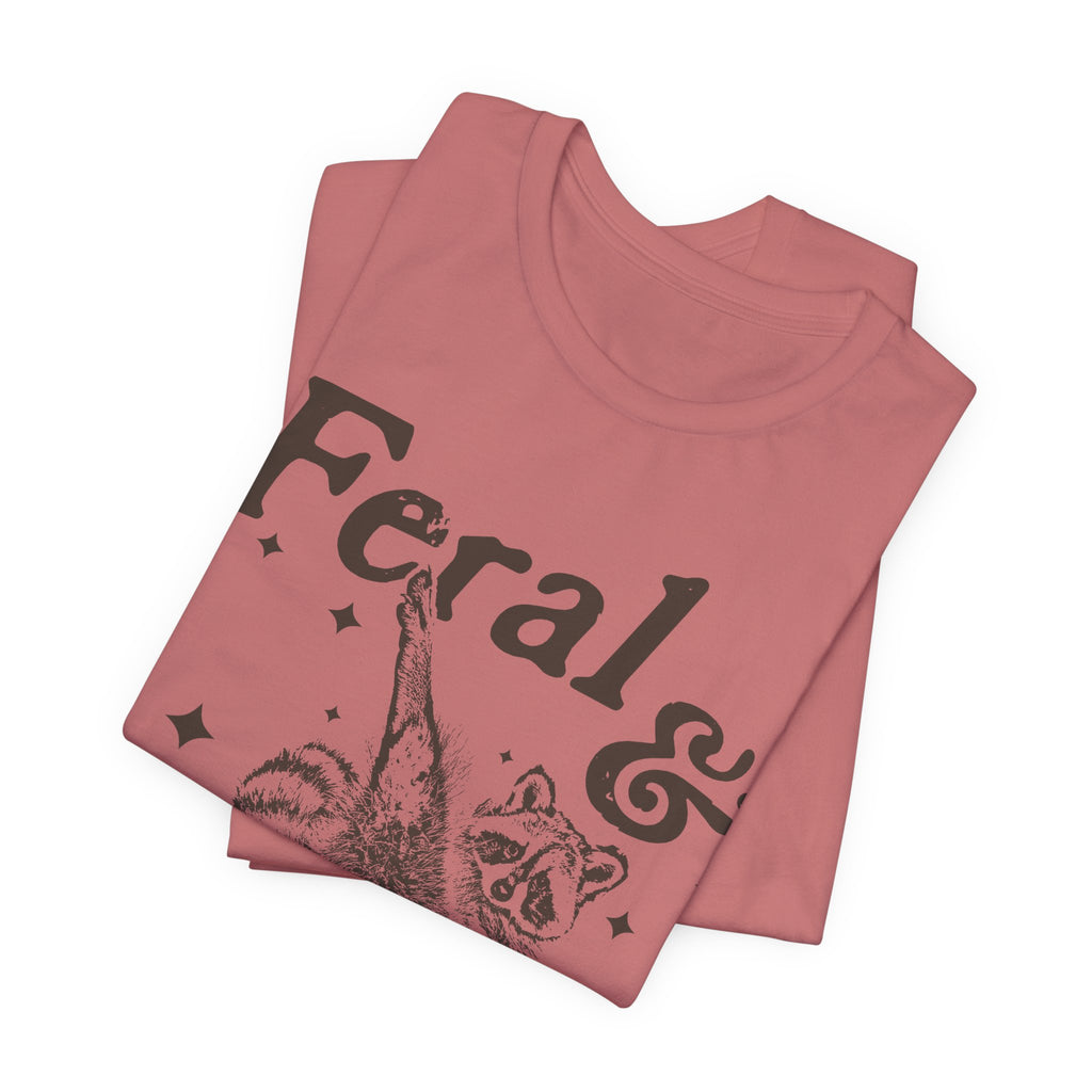 Feral & Sterile Raccoon Tee — Cute Spayed/Neutered Pet Awareness Shirt
