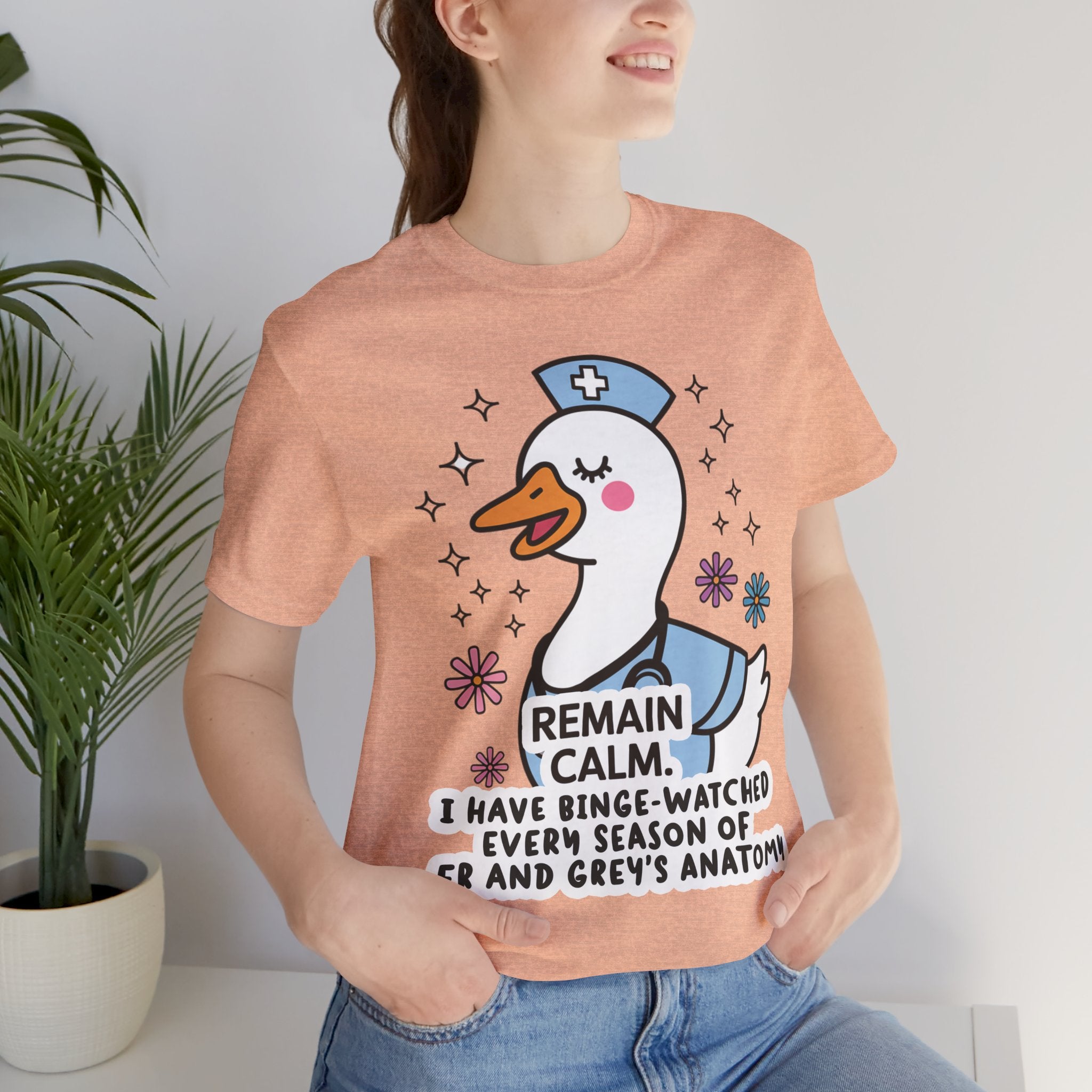 Remain Calm Unisex Short Sleeve