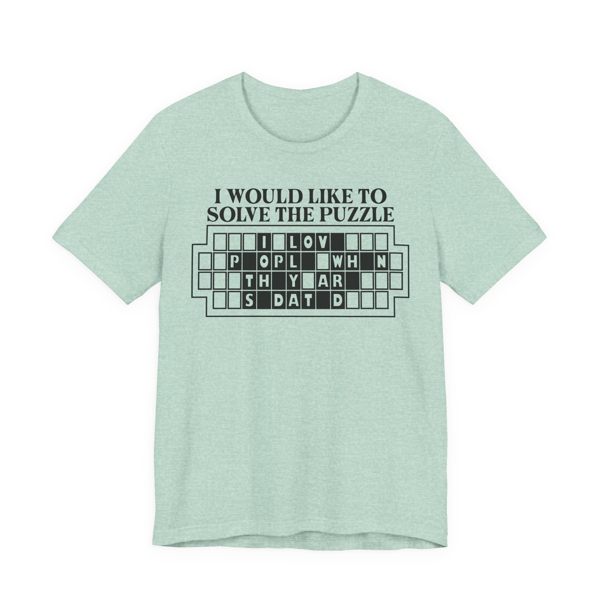 Solve The Puzzle Unisex Short Sleeve
