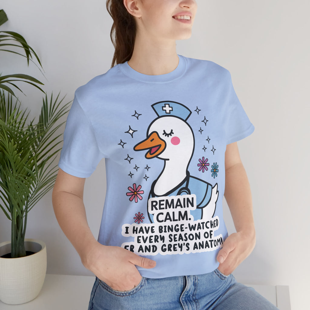Remain Calm Unisex Short Sleeve