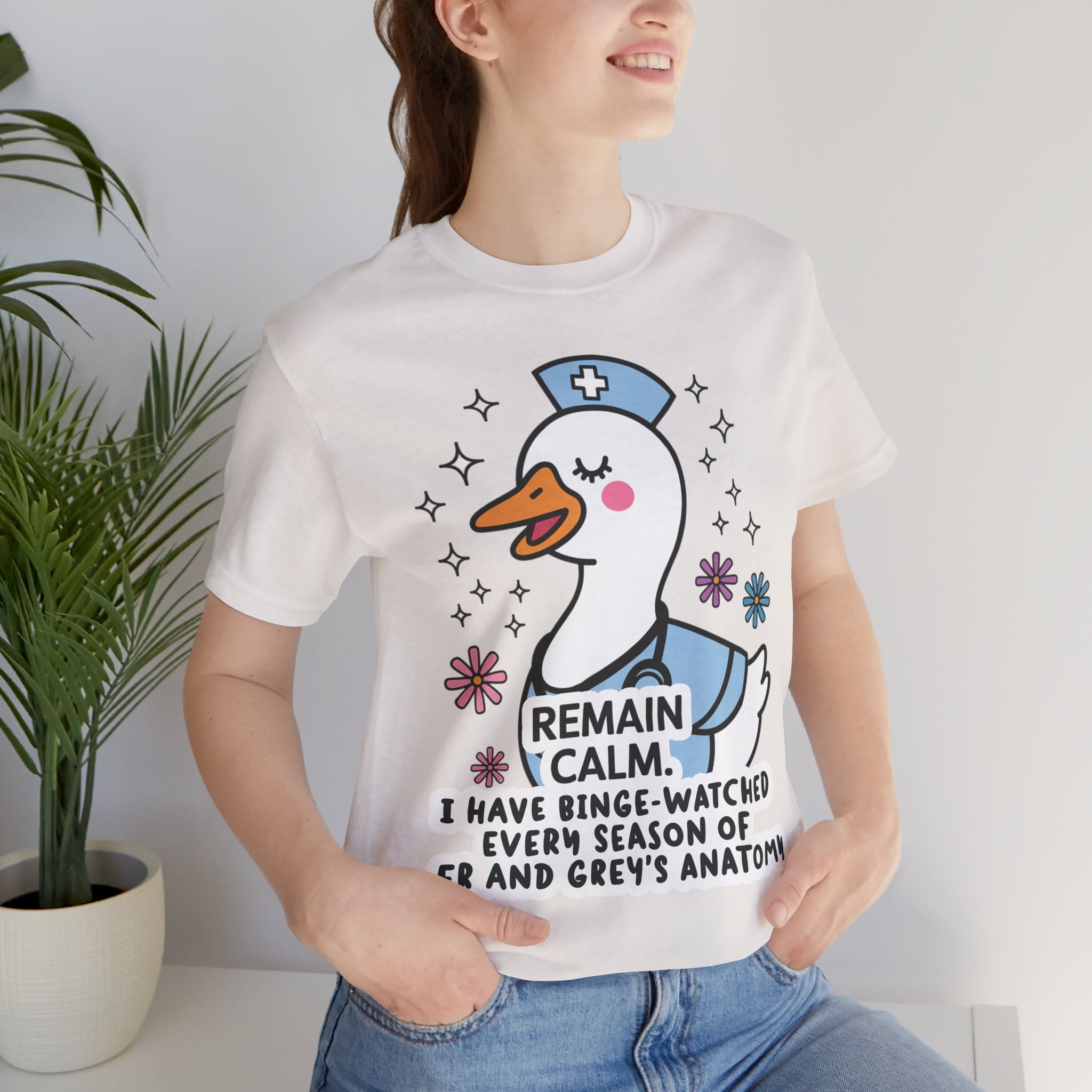 Remain Calm Unisex Short Sleeve