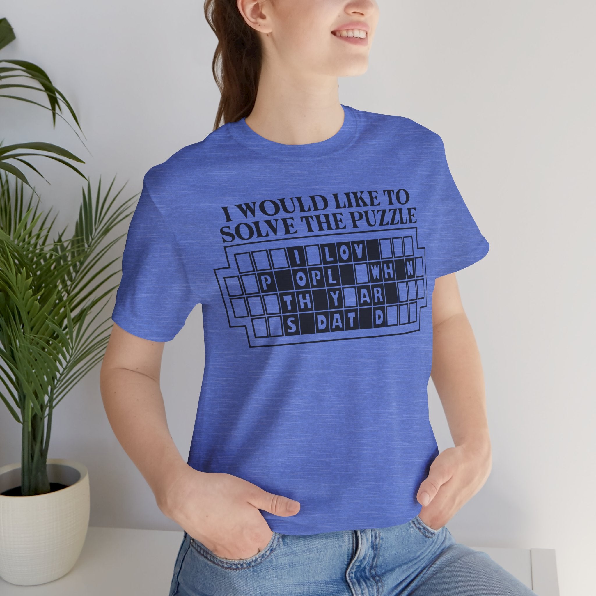 Solve The Puzzle Unisex Short Sleeve
