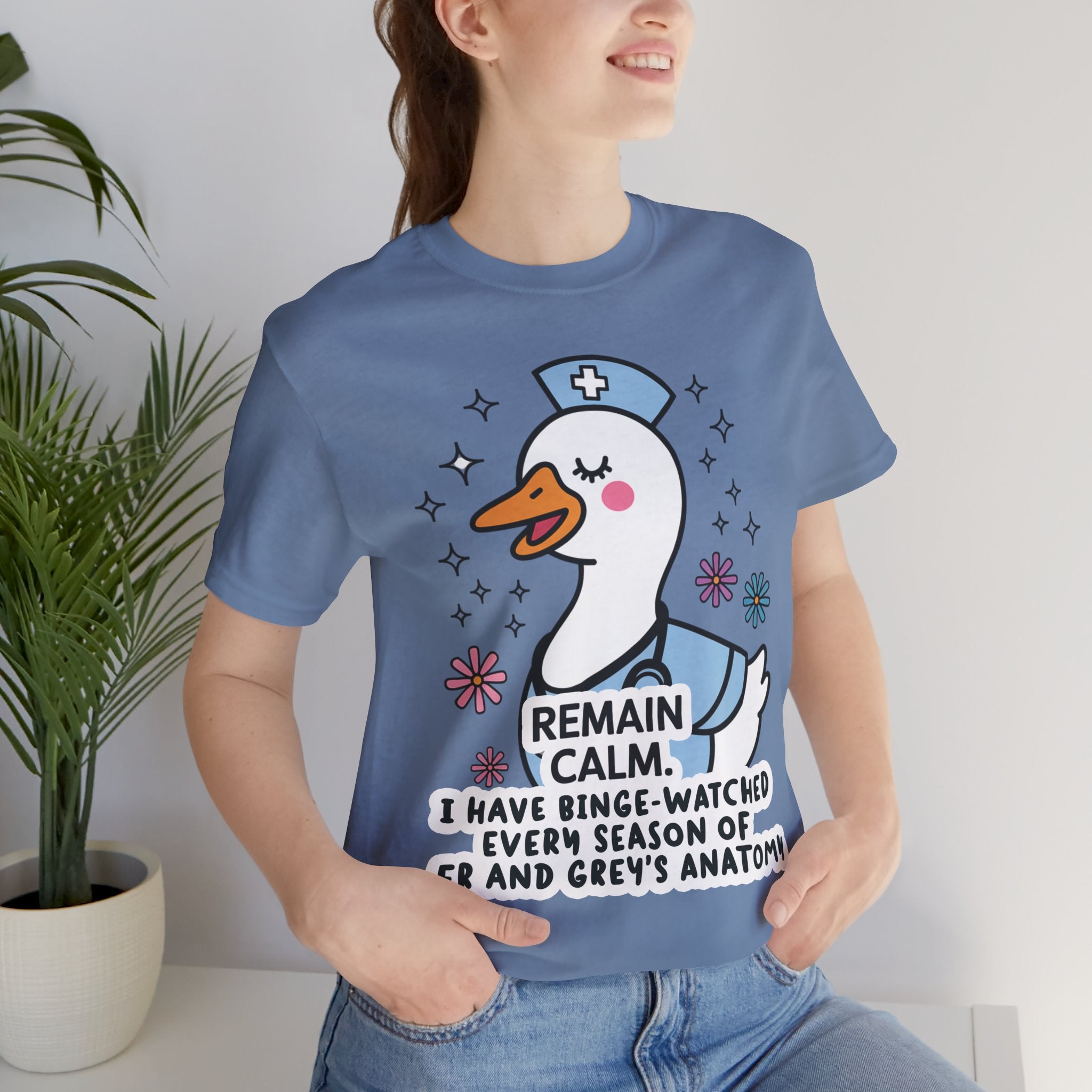Remain Calm Unisex Short Sleeve