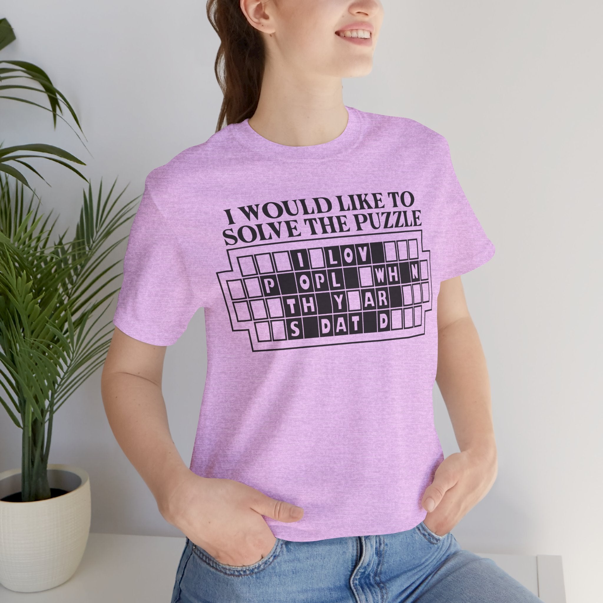 Solve The Puzzle Unisex Short Sleeve