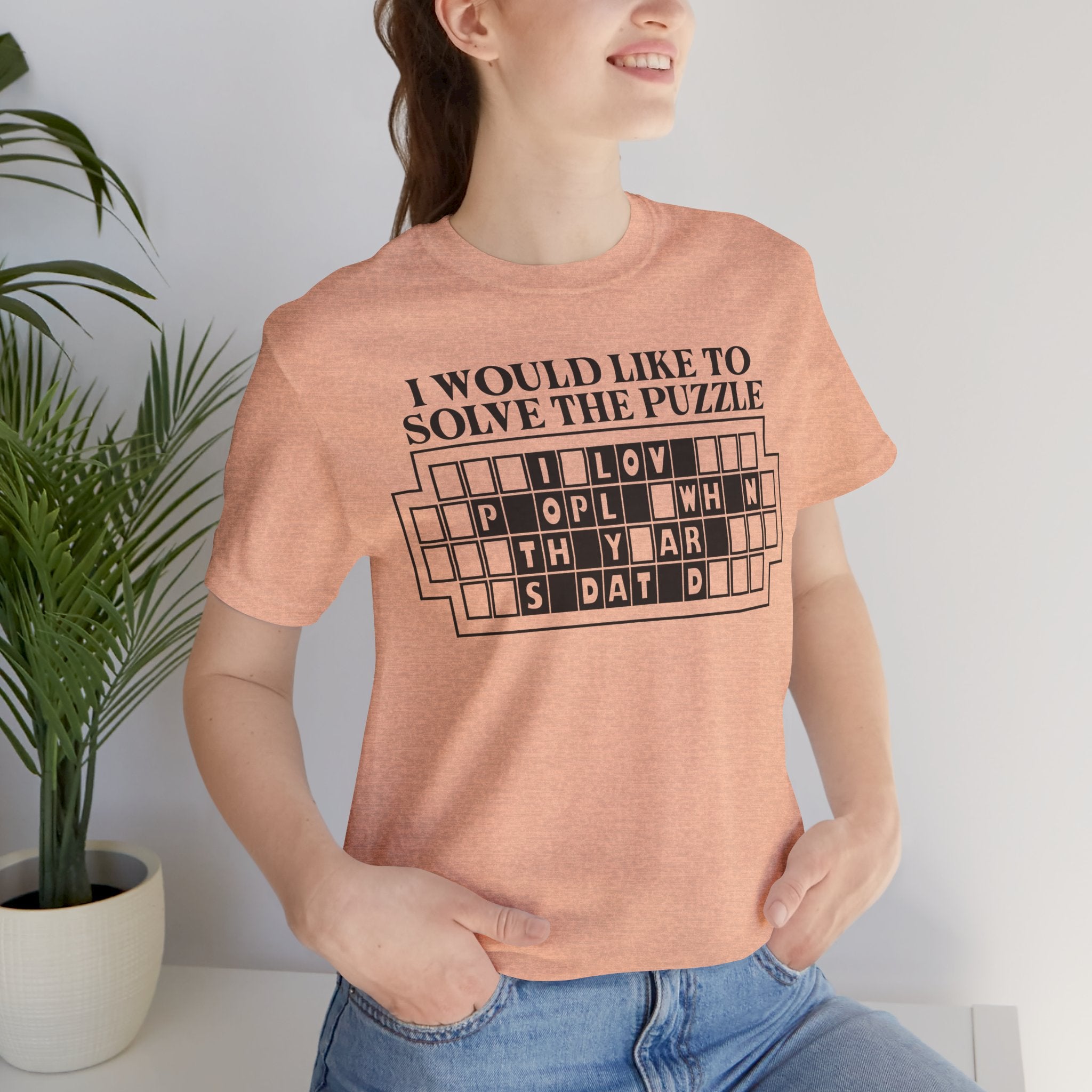 Solve The Puzzle Unisex Short Sleeve