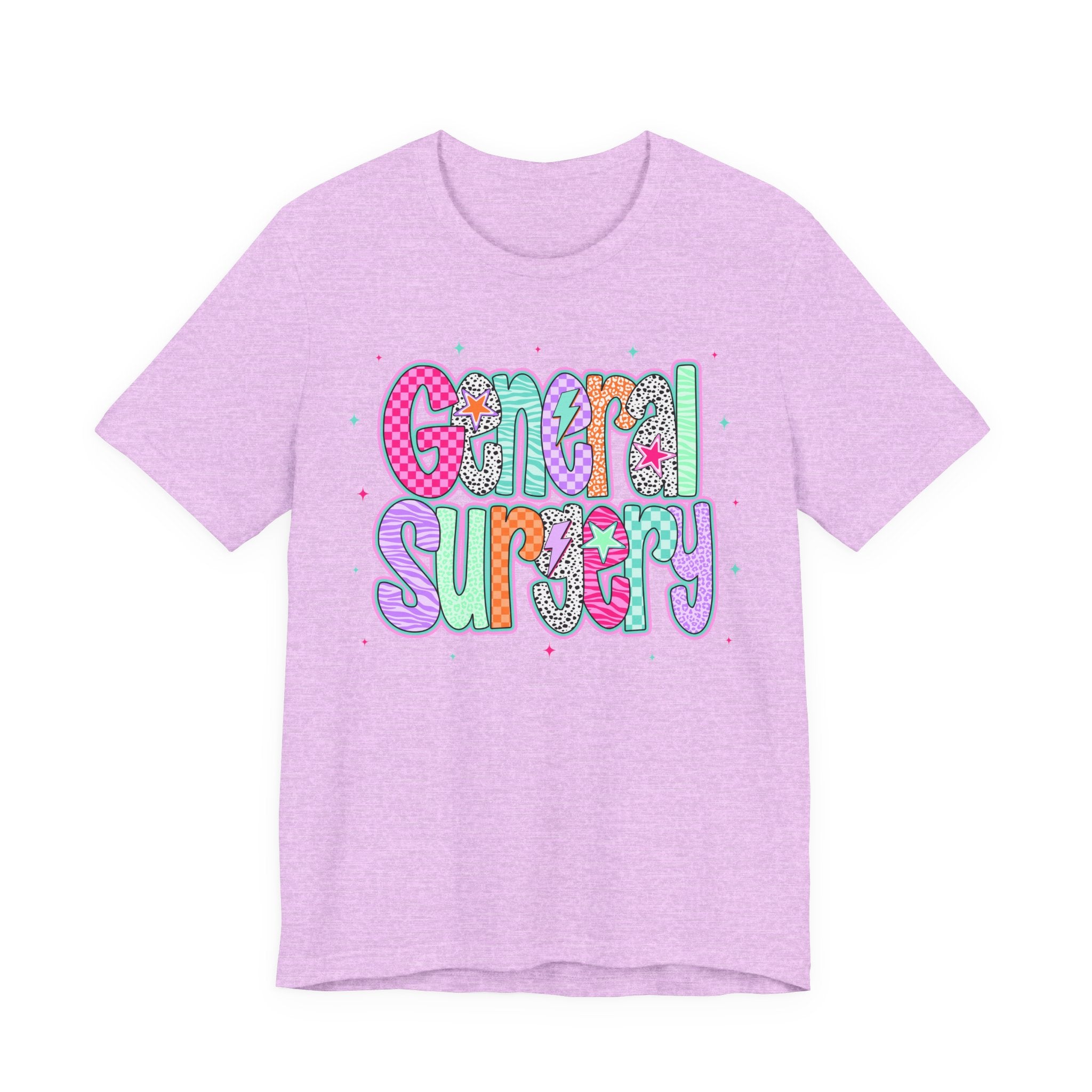 General Surgery Colorful Retro Nurse/Doctor T-Shirt