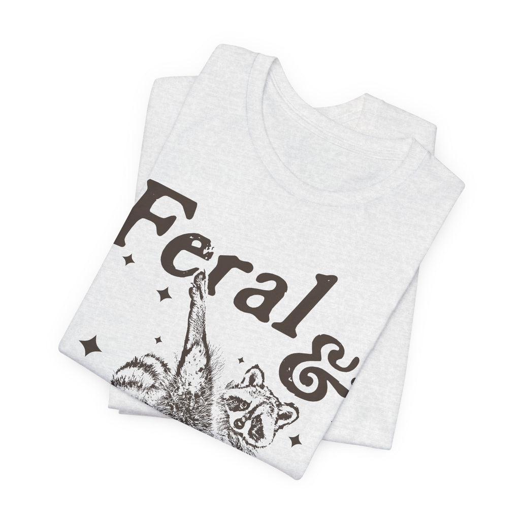 Feral & Sterile Raccoon Tee — Cute Spayed/Neutered Pet Awareness Shirt