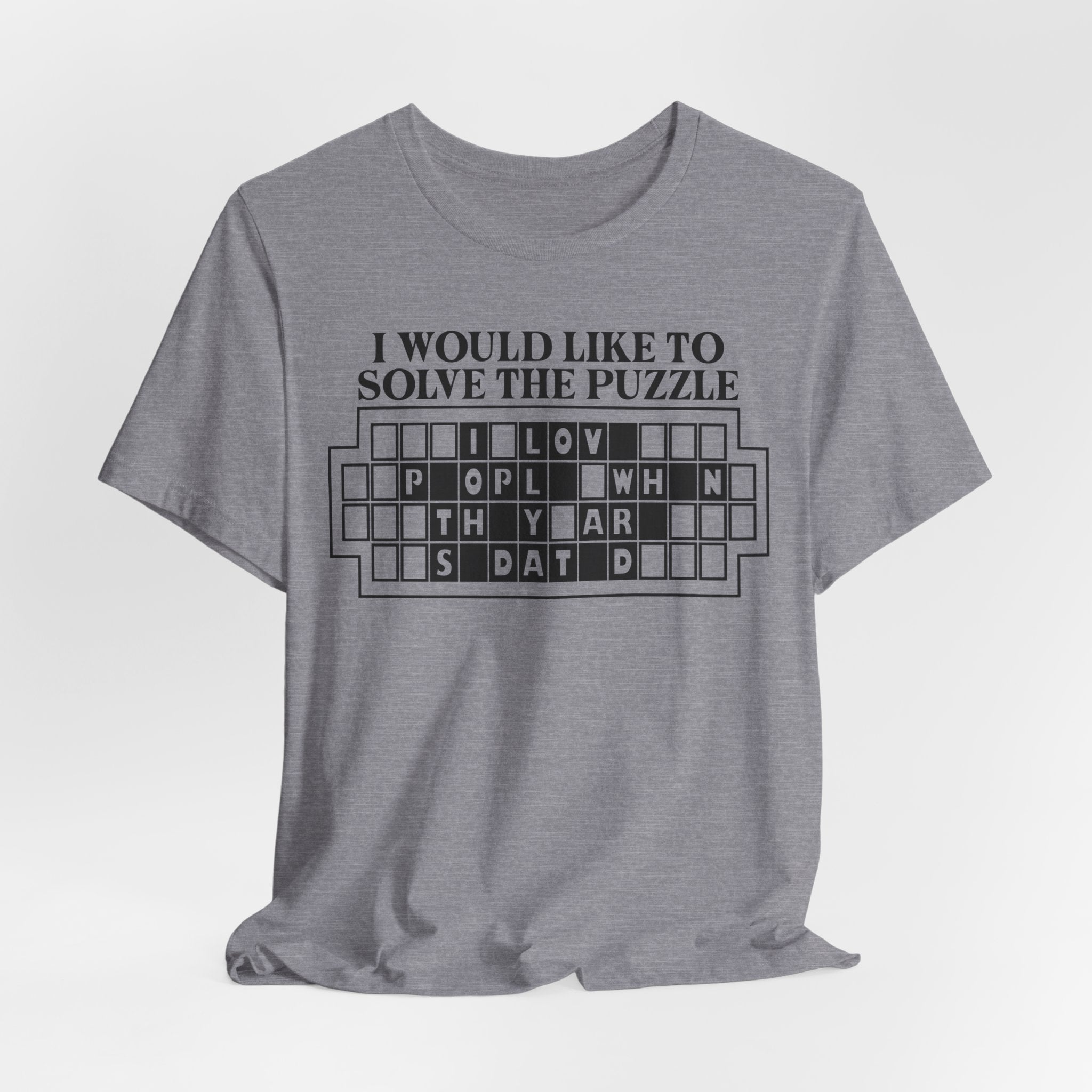 Solve The Puzzle Unisex Short Sleeve