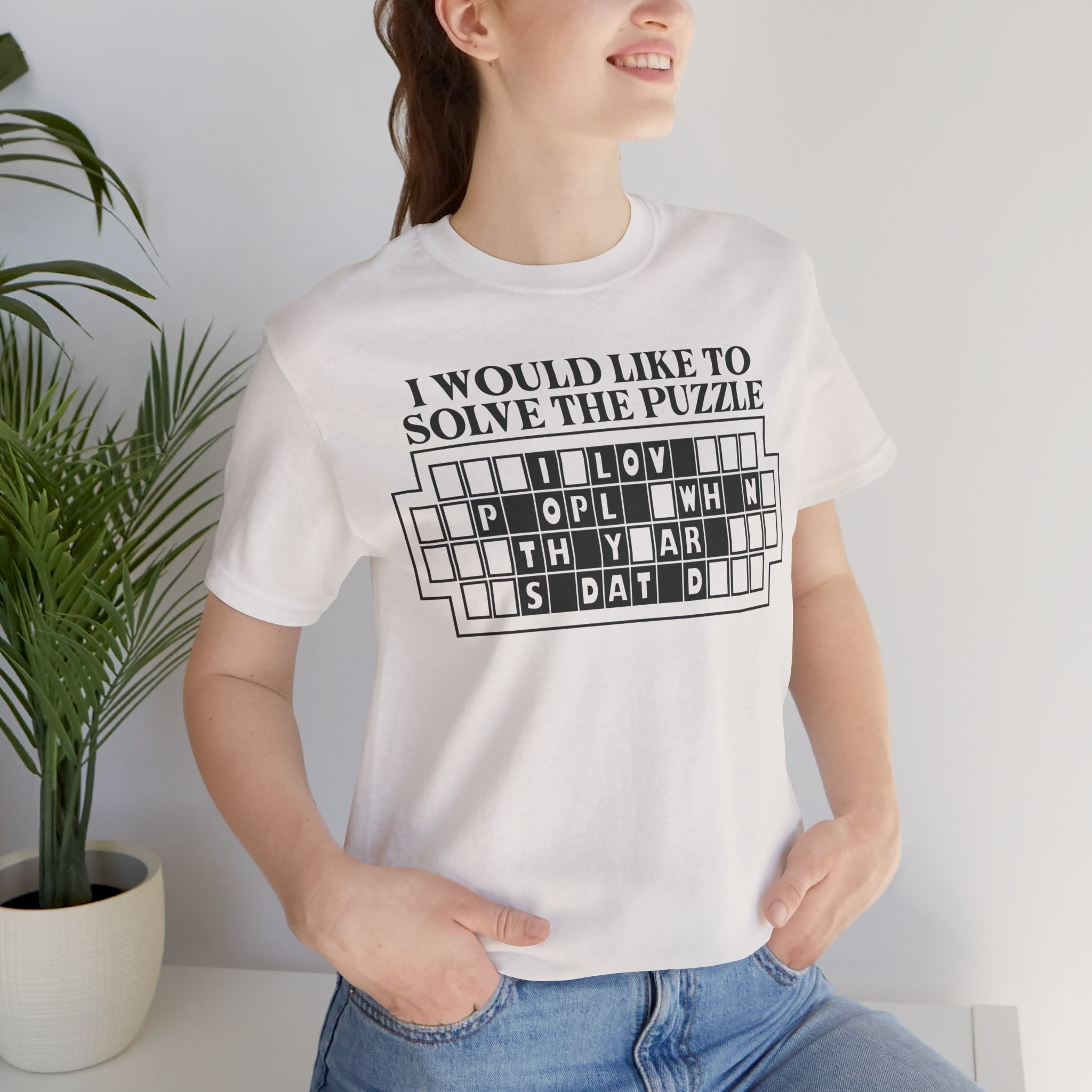 Solve The Puzzle Unisex Short Sleeve