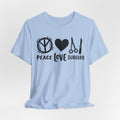 Peace, Love, Surgery Unisex Short Sleeve