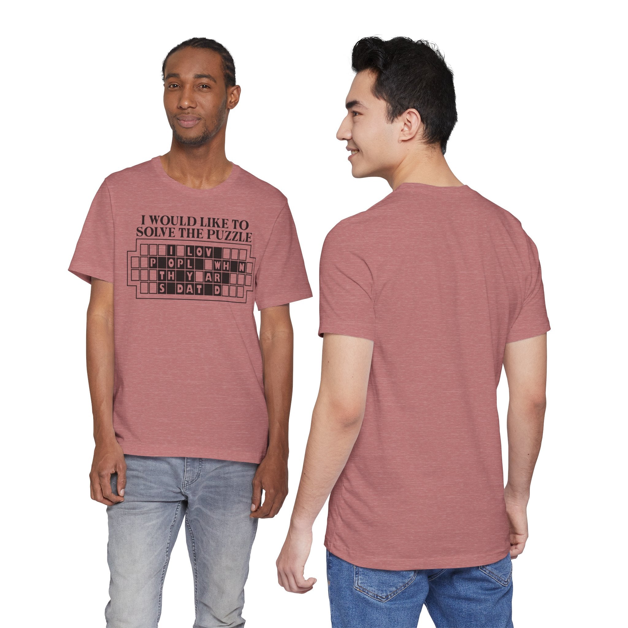 Solve The Puzzle Unisex Short Sleeve