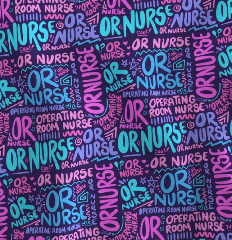 Purple OR Nurse