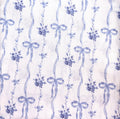 Vintage Blue Floral  + Bows
