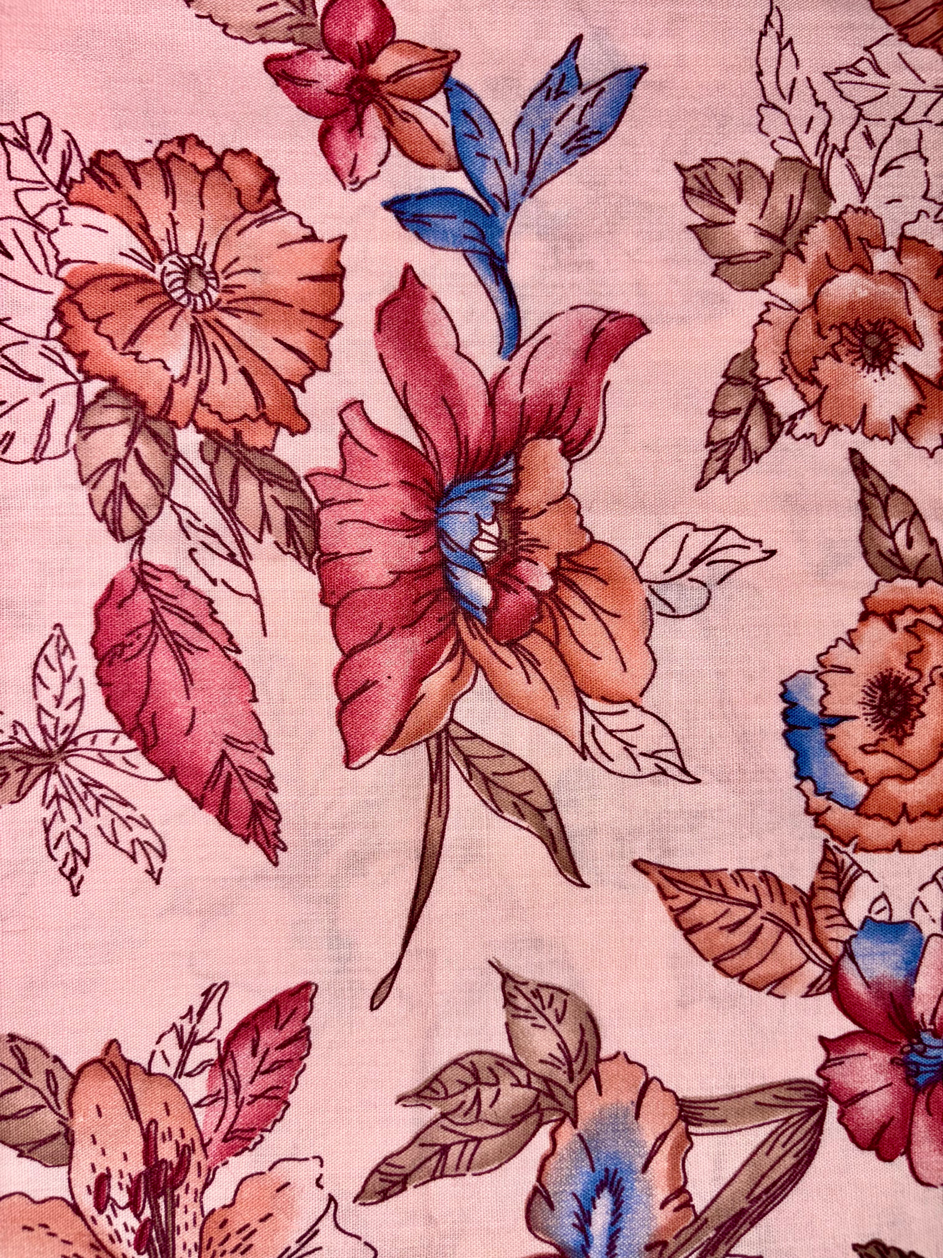 Large Pink Floral