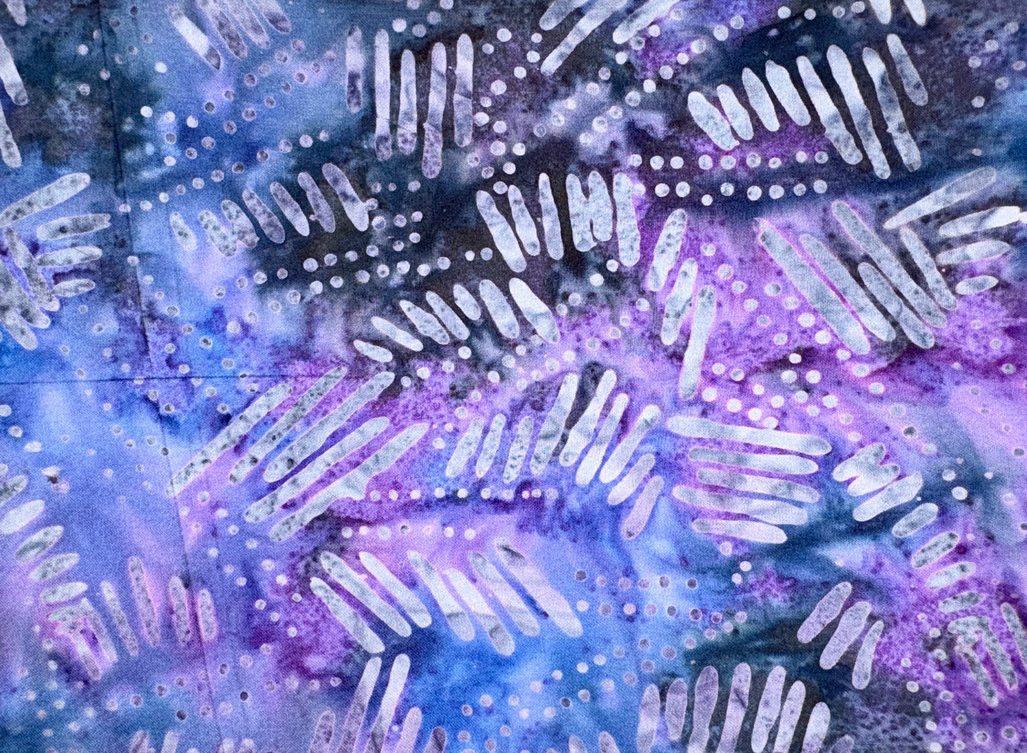 Purple Black Batik  FM