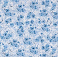 Blue Country Floral