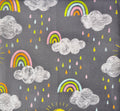 Rainbows + Rain Gray