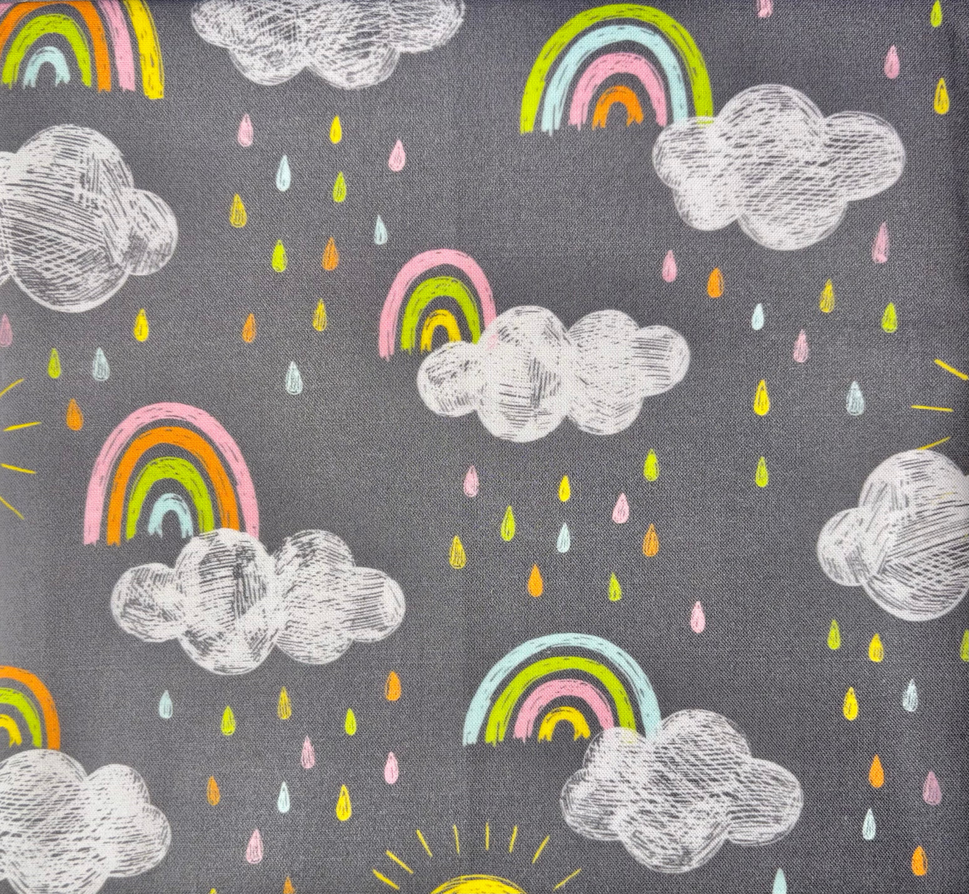 Rainbows + Rain Gray