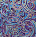 Blue + Purple Paisley