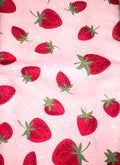 Strawberries on Pink