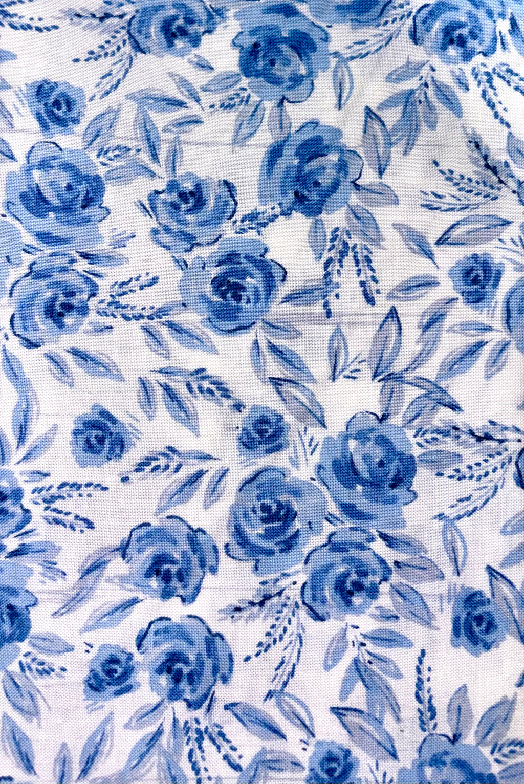 Blue Country Floral
