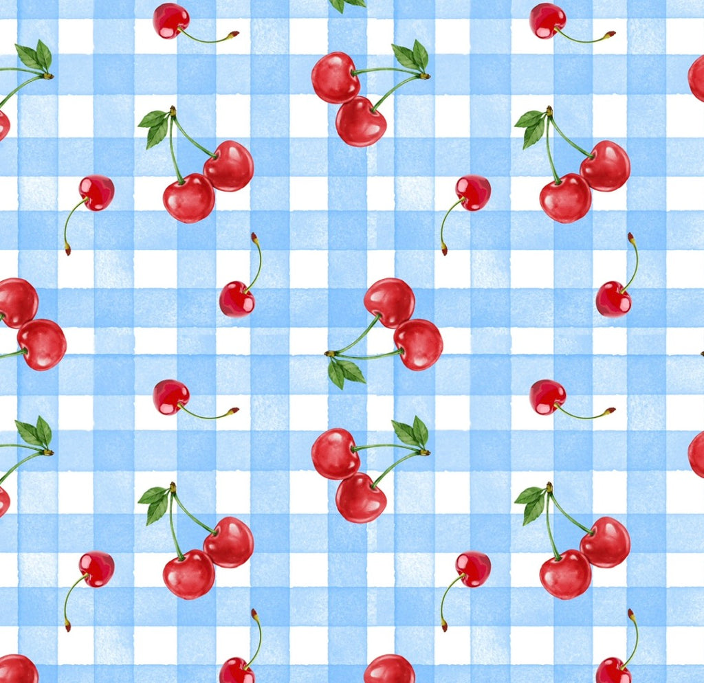 Summer Cherry Gingham