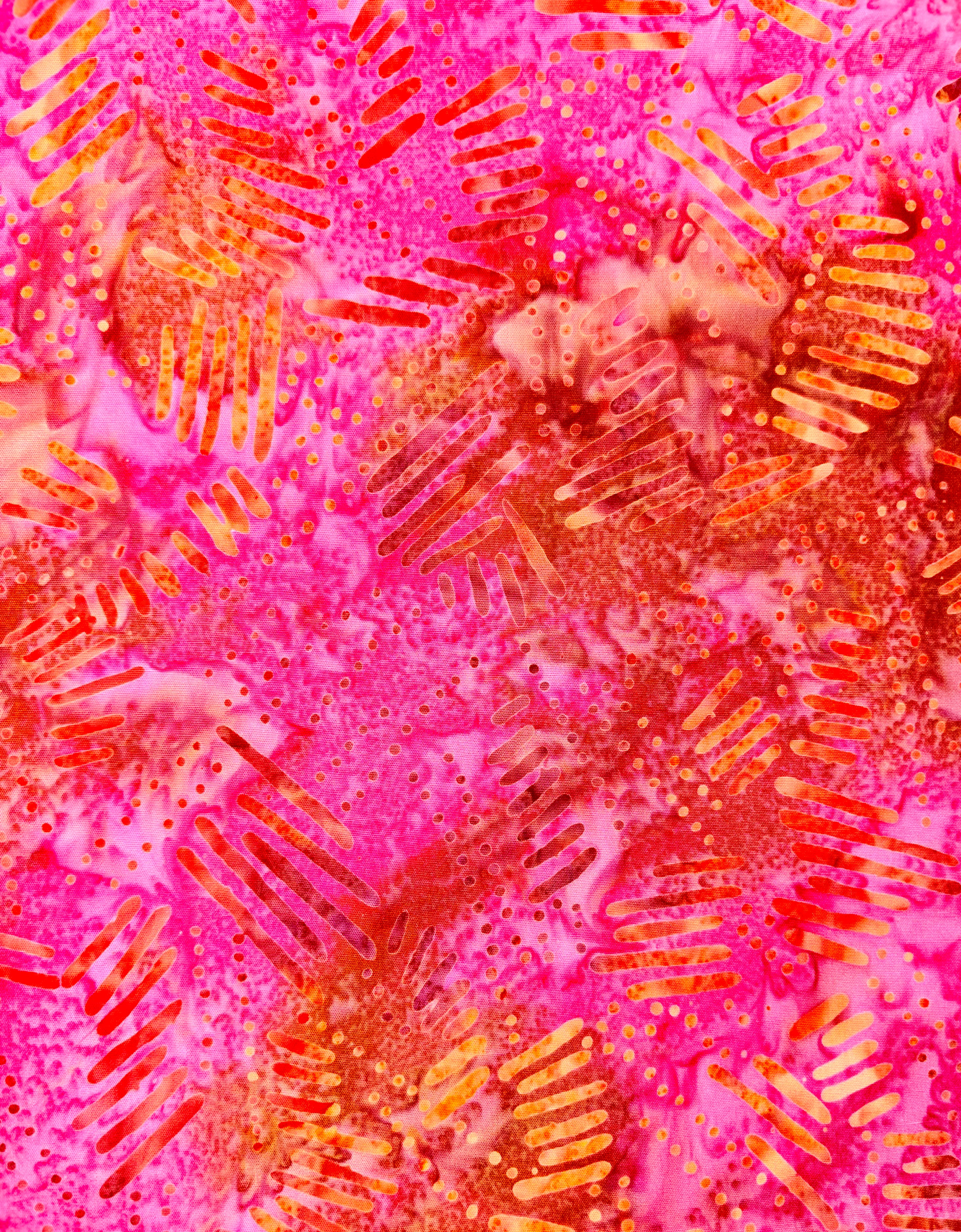 Pink Orange Batik  FM