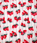 Strawberries on stripes