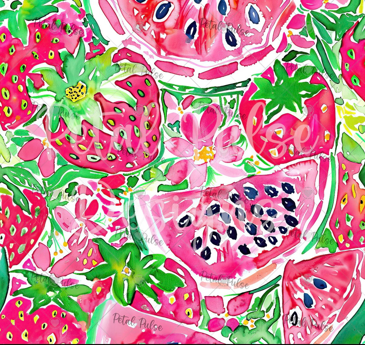 Watermelon Watercolor