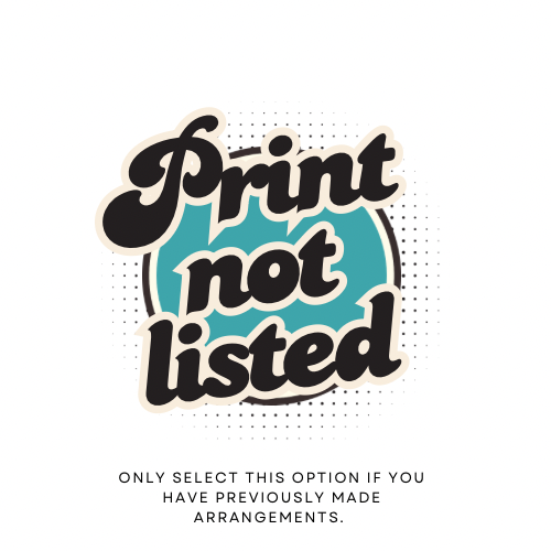 Print not Listed