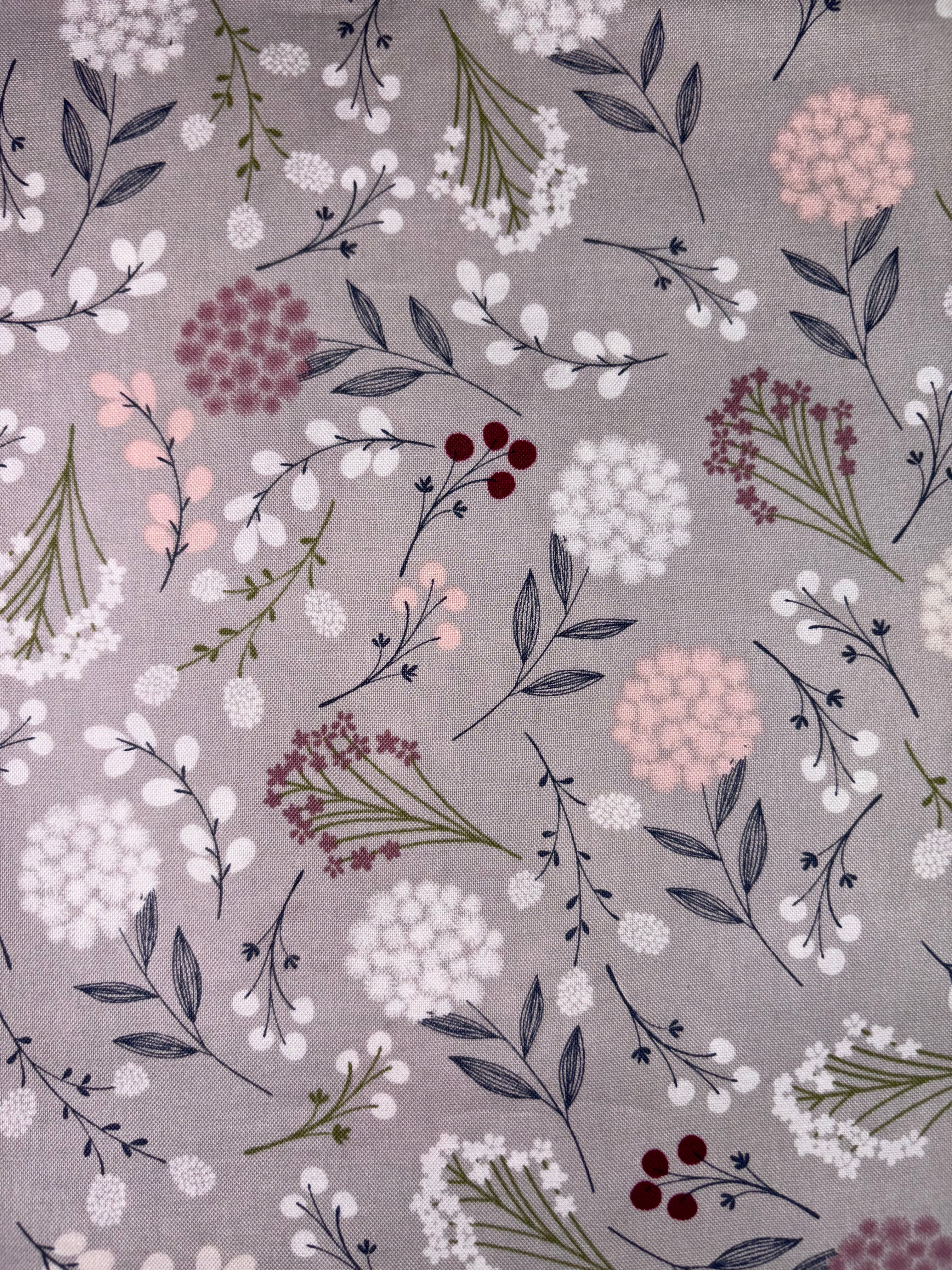 Grey Floral